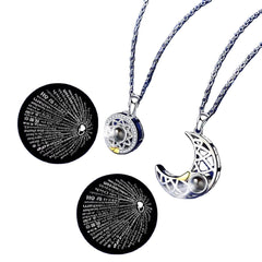 Heavenly Moon Medley Necklace Boho Bloom