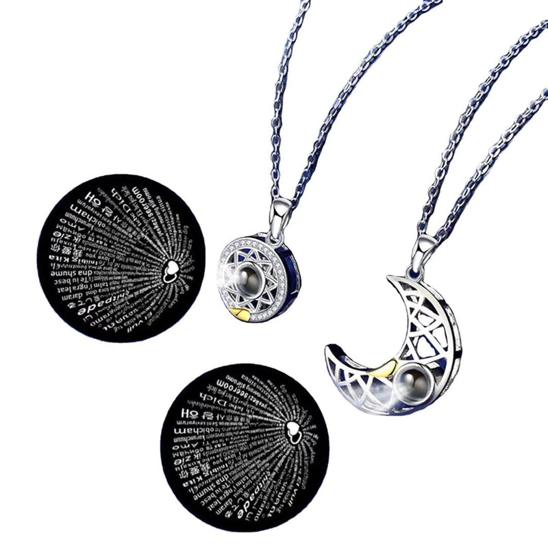 Heavenly Moon Medley Necklace Boho Bloom
