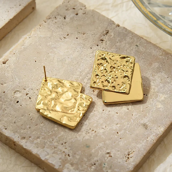 Anti tarnish trendy earrings Boho Bloom