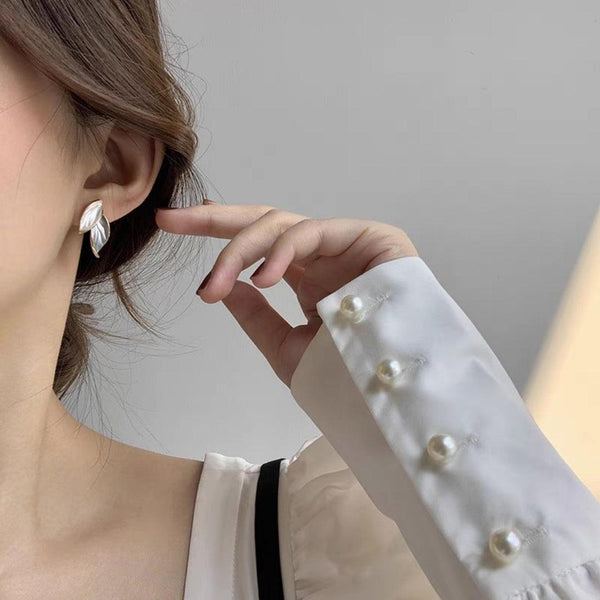 Give It A Whirl Stud Earrings Boho Bloom