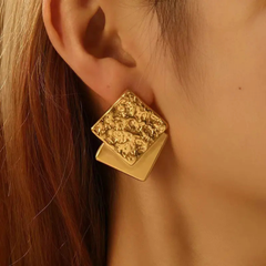 Anti tarnish trendy earrings Boho Bloom
