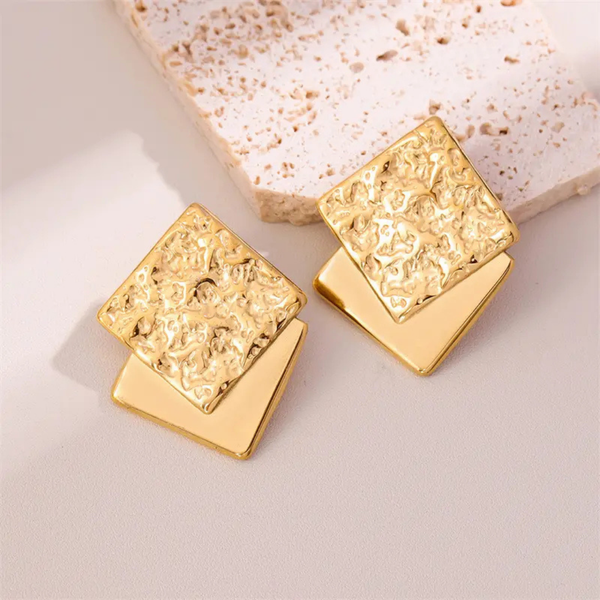 Anti tarnish trendy earrings Boho Bloom