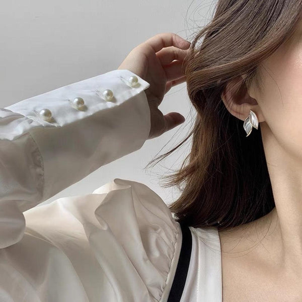 Give It A Whirl Stud Earrings Boho Bloom