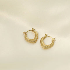 Anti Tarnish Golden Earrings For Women Boho Bloom