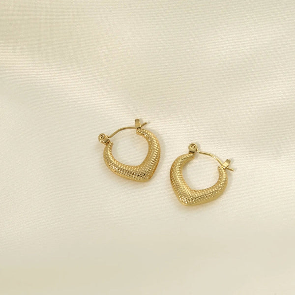 Anti Tarnish Golden Earrings For Women Boho Bloom