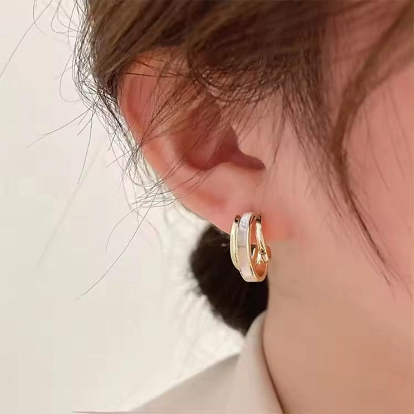 office hoop earrings Boho Bloom