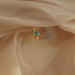 Love gold dolphin ring Boho Bloom