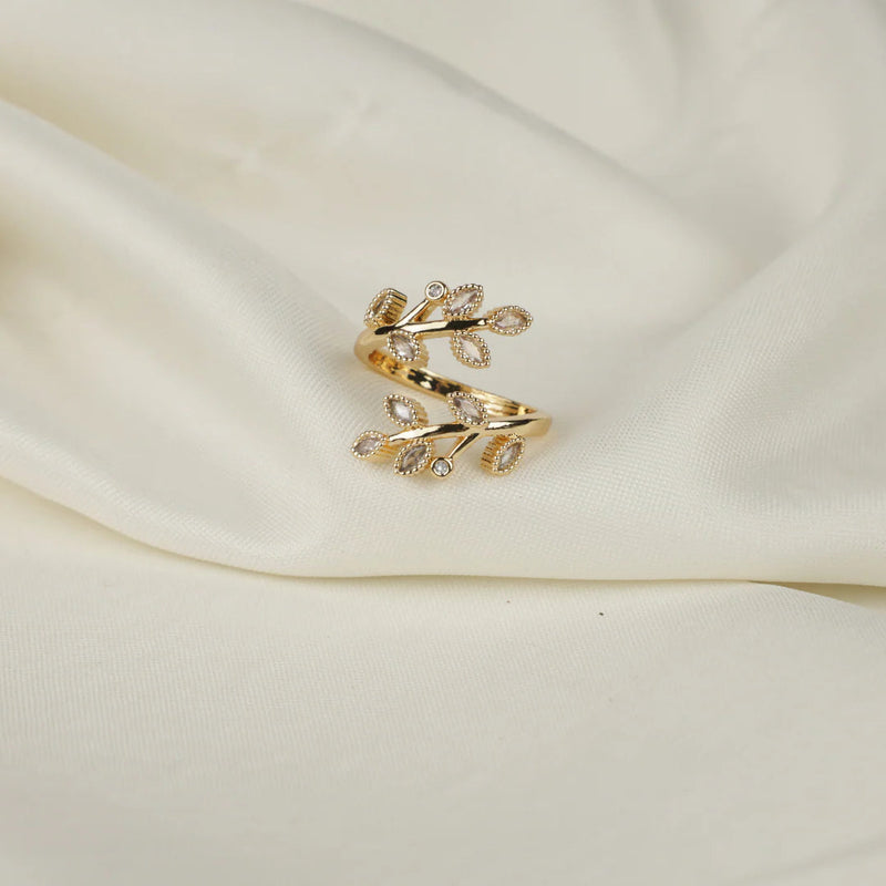 Adjustable Aesthetic Rings Boho Bloom