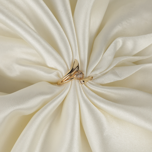 Golden Beautiful Princess Ring Boho Bloom