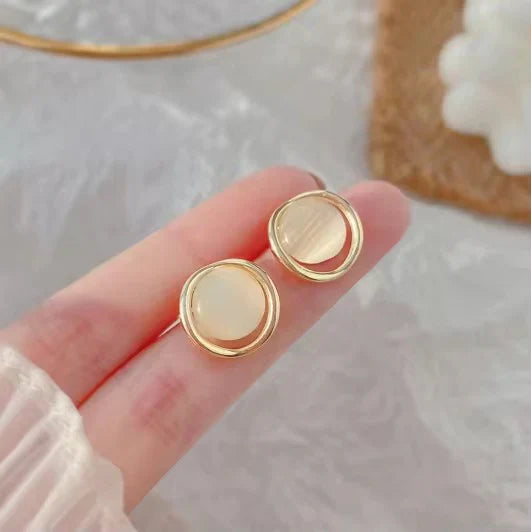 Monalisa Enamelled Studs Earring Boho Bloom
