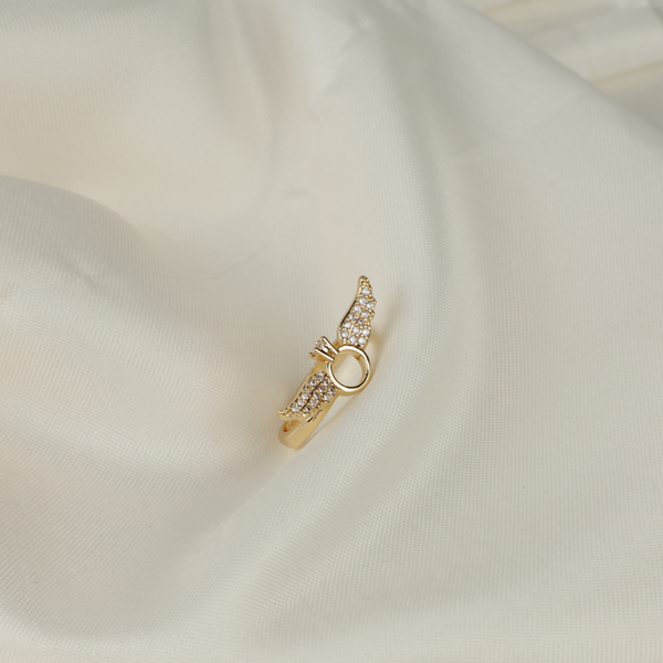 Celestial Wings Ring For Women Boho Bloom