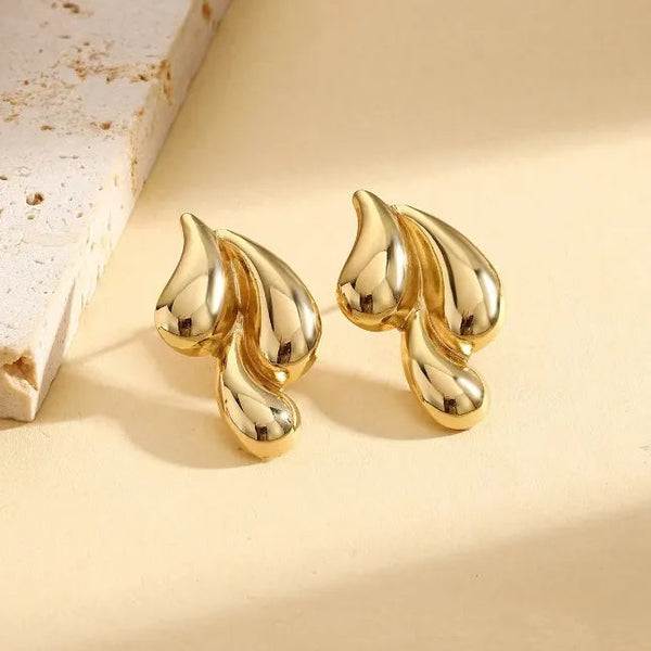 drop Hoops earring Boho Bloom