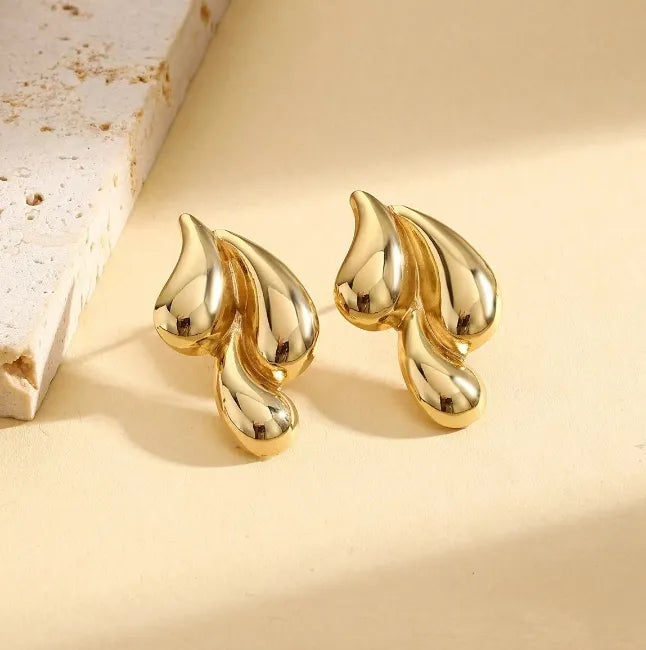 drop Hoops earring Boho Bloom