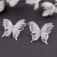 Lace Butterfly Earrings Boho Bloom