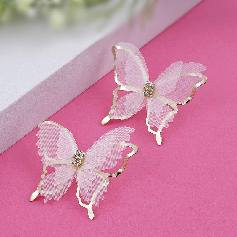 Lace Butterfly Earrings Boho Bloom