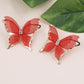 Lace Butterfly Earrings Boho Bloom