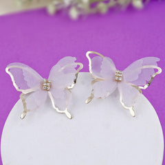 Lace Butterfly Earrings Boho Bloom