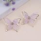 Lace Butterfly Earrings Boho Bloom