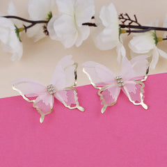 Lace Butterfly Earrings Boho Bloom