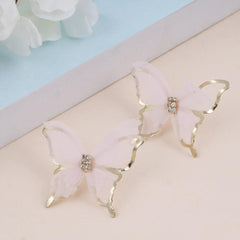Lace Butterfly Earrings Boho Bloom