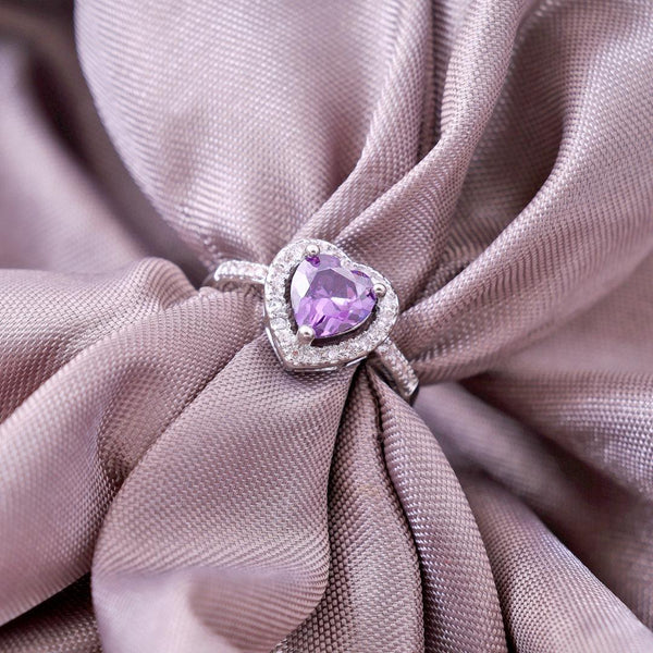 Heart shaped real natural rings Boho Bloom