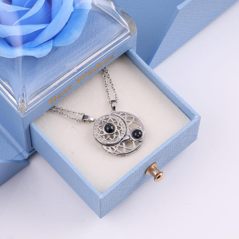 Heavenly Moon Medley Necklace Boho Bloom