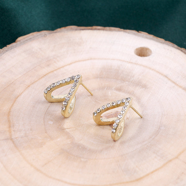Sterling Silver Triangle Stud Earrings Boho Bloom