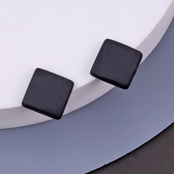 Daizy Black Stud Earrings Boho Bloom