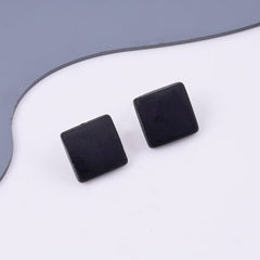 Daizy Black Stud Earrings Boho Bloom