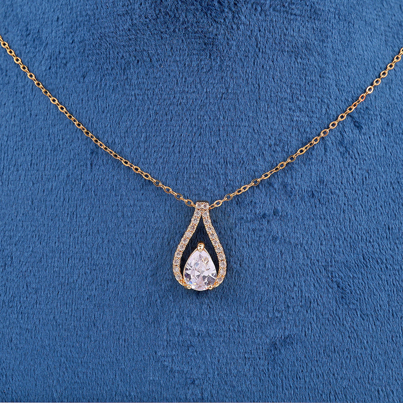 White Crystal necklace Boho Bloom